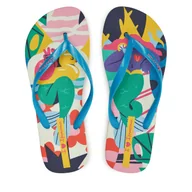 Klapki i japonki damskie - Japonki Ipanema 83589 Niebieski - miniaturka - grafika 1