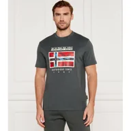Koszulki męskie - Napapijri T-shirt | Regular Fit - miniaturka - grafika 1