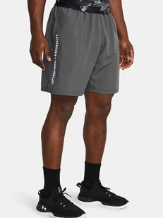 Under Armour Szorty sportowe "Woven" w kolorze antracytowym - Spodenki męskie - miniaturka - grafika 1