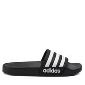 Buty dla chłopców - Klapki adidas adilette Shower K G27625 Czarny - miniaturka - grafika 1