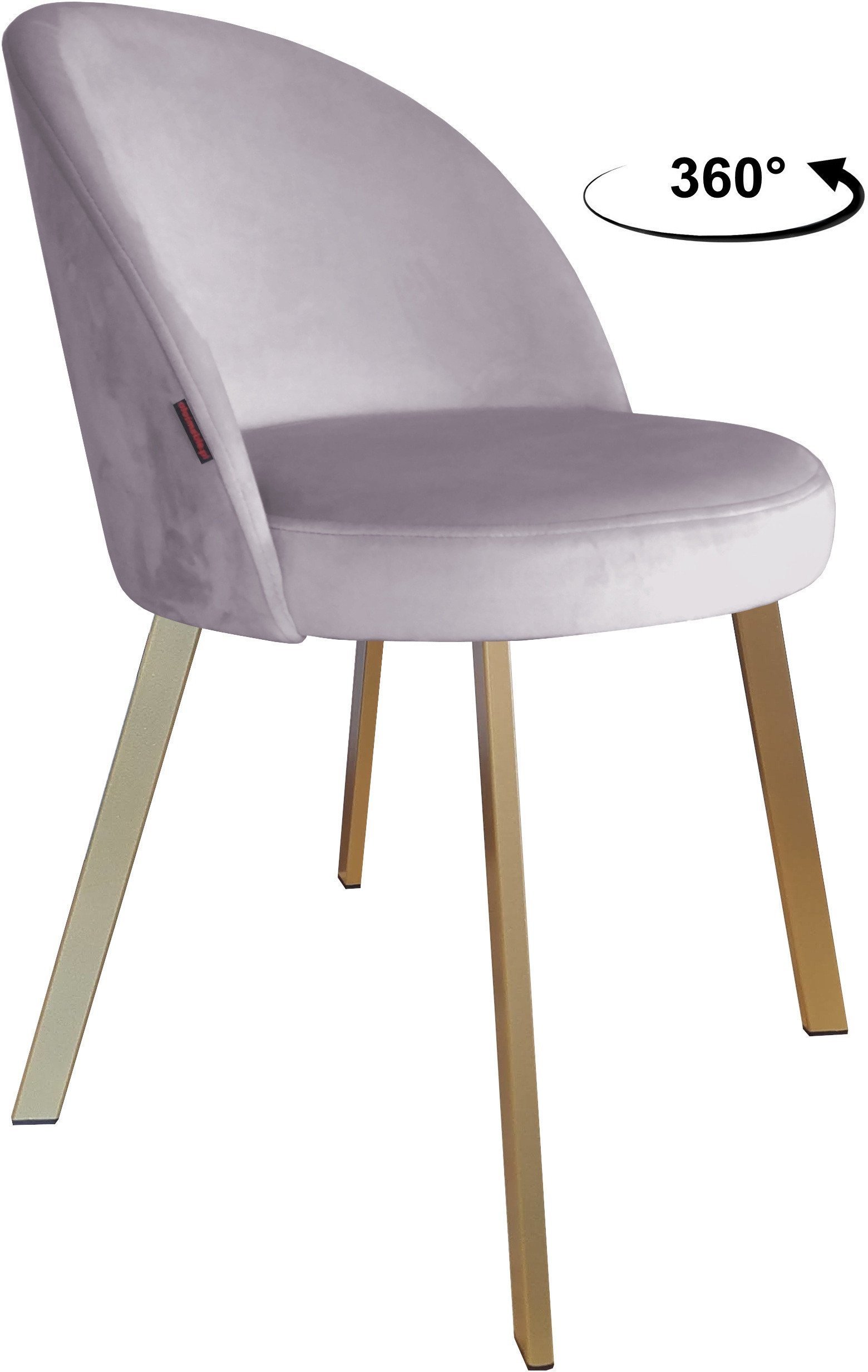 Krzesło obrotowe Trix podstawa Profil złota MG55