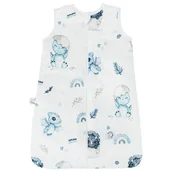 Śpiworki dla dzieci - Bambusowy Śpiworek do spania Średniaka Dino 3-12 mc 2 TOG - miniaturka - grafika 1