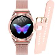 Smartwatch - Gino Rossi SW017-4F Różowy - miniaturka - grafika 1
