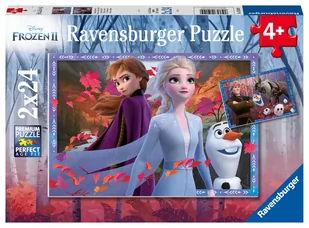 Ravensburger Puzzle 2x24el Frozen 2 050109 - Puzzle - miniaturka - grafika 2