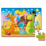 Układanki dla dzieci - Roter Kafer Roter Kafer, puzzle Dinozaury - miniaturka - grafika 1