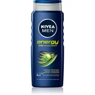 Żele pod prysznic dla mężczyzn - Nivea Żel pod prysznic for men Energy 500 ml - miniaturka - grafika 1