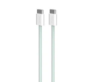Puro USB-C do USB-C 60W 1,5m Zielony - Kable USB - miniaturka - grafika 1