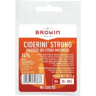 Domowy wyrób alkoholu - Browin Drożdże cydrowe Ciderini Strong, 5 g - miniaturka - grafika 1