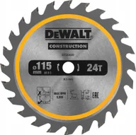 Akcesoria do elektronarzędzi - Dewalt DEWALT PIŁA TARCZ.115x25z ATB DREWNO Z GWOŹDZIAMI DO DCS571 - miniaturka - grafika 1