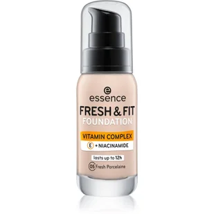 Podkład Essence Cosmetics Fresh y Fit Maquillaje 05-Fresh Porcelaine 30ml (4059729338303) - Podkłady do twarzy - miniaturka - grafika 1