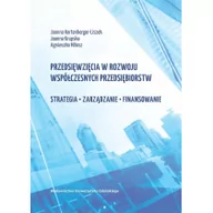 Podręczniki dla szkół wyższych - Wydawnictwo Uniwersytetu Gdańskiego Przedsięwzięcia w rozwoju współczesnych.. Joanna Hartenberger-Liszek, Joanna Krupska, Agnie - miniaturka - grafika 1