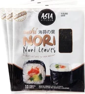 Kuchnie świata - Asia Kitchen Algi Sushi Nori Premium Gold 3 x 10 szt - Asia Kitchen - miniaturka - grafika 1