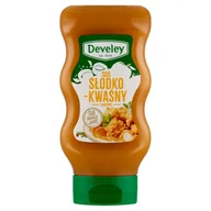 Majonezy i dressingi - Develey Sos słodko-kwaśny łagodny 460 g - miniaturka - grafika 1