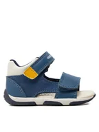 Buty dla chłopców - Geox Sandały B Sandal Tapuz Boy B450XB 05410 C4B2G Granatowy - miniaturka - grafika 1