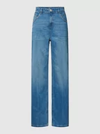 Spodnie damskie - Jeansy z naszywką z logo model ‘Miberta’ - miniaturka - grafika 1