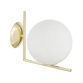 Lampy ścienne - NOWOCZESNA LAMPA ŚCIENNA KINKIET KLASYCZNE ZŁOTO SORENTO D15 - miniaturka - grafika 1