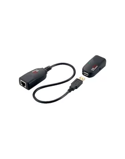Logilink USB 2.0 extender CAT5e do 50m UA0178 - Kable komputerowe i do monitorów - miniaturka - grafika 1