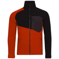 Bluzy sportowe męskie - Męska bluza High Point Interior 5.0 Jacket Rozmiar: M / Kolor: czarny/czerwony - miniaturka - grafika 1