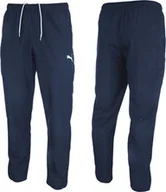 Spodnie sportowe męskie - Puma Spodnie męskie Puma teamRISE Sideline Pants granatowe 657327 06 S - miniaturka - grafika 1