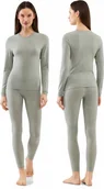 Pozostała odzież narciarska - Damska bielizna termoaktywna Viking SIGRID szary 0200 XL - miniaturka - grafika 1