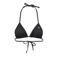 Stroje kąpielowe - Damska góra od bikini Puma w kształcie trójkąta w kolorze czarnym - miniaturka - grafika 1