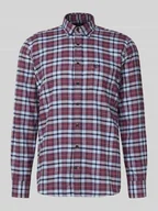 Koszule męskie - Koszula casualowa z listwą guzikową - miniaturka - grafika 1