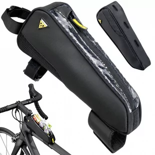 Topeak Torba na ramę FastFuel Tribag czarny / Montaż: na ramę / Rozmiar: M T-TC2301B - Sakwy rowerowe - miniaturka - grafika 1