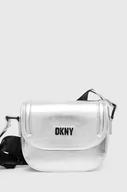 Akcesoria i dodatki do ubrań dla dzieci - Dkny torebka dziecięca kolor szary - DKNY - miniaturka - grafika 1