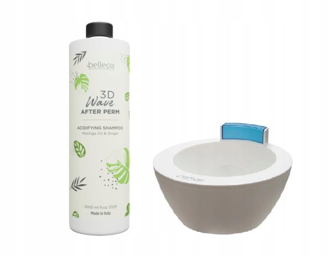 Belleco 3D Wave Szampon Zakwaszający O Kwaśnym Ph 1000ML Miseczka