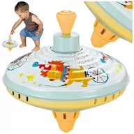 Zabawki interaktywne dla dzieci - Tradycyjny Metalowy Bączek Kolorowy dla Rozwoju Dziecka Z827B - miniaturka - grafika 1