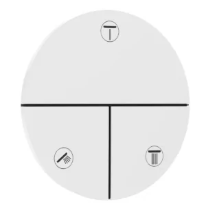 HANSGROHE 15558700 ShowerSelect Comfort S Zawór odcinający, podtynkowy do 3 odbiorników Biały Matowy - Baterie podtynkowe - miniaturka - grafika 1