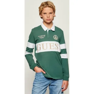Guess Polo Regular Fit - Koszulki dla chłopców - miniaturka - grafika 1