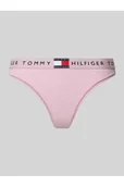 Majtki damskie - Stringi z mieszanki bawełny model TH HERITAGE - Tommy Hilfiger - miniaturka - grafika 1