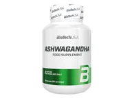 Witaminy i minerały dla sportowców - BioTech USA Ashwagandha 60caps - miniaturka - grafika 1