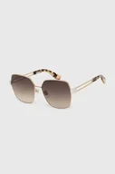 Okulary przeciwsłoneczne - Furla okulary przeciwsłoneczne damskie kolor brązowy SFU716_590300 - miniaturka - grafika 1