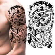 Zabawki kreatywne - TATUAŻ ZMYWALNY TATUAŻE ZMYWALNE TYMCZASOWY WODNY MASZYNA ROBOT TRYBY - miniaturka - grafika 1