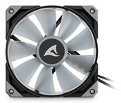 Tuning komputera - akcesoria - Sharkoon F50 Obudowa komputera Wentylator 12 cm Czarny, Szary - miniaturka - grafika 1