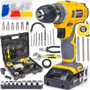 Powermat PM-WA-20V2-SU 1x1,5Ah - Wiertarko-wkrętarki akumulatorowe - miniaturka - grafika 1