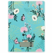 Wagi kuchenne - SilverCrest Cyfrowa waga kuchenna Miętowy - miniaturka - grafika 1