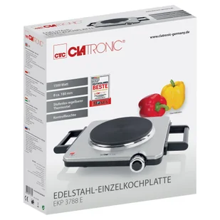 Kuchenka elektryczna Kuchenka elektryczna przenośna Clatronic EKP 3788 E - Kuchenki elektryczne - miniaturka - grafika 10