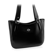 Torebki damskie - Betlewski Torebka damska ręki skórzana klasyczna - miniaturka - grafika 1