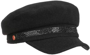 Czapka Newsboy Damski Kendy by Mayser, czarny, L (59-60 cm) - Czapki dla dzieci - miniaturka - grafika 1