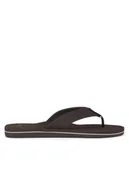 Klapki i japonki męskie - Quiksilver Japonki MOLOKAI LAYBACK TEXTURED AQYL101266 CVJ1 Brązowy - miniaturka - grafika 1