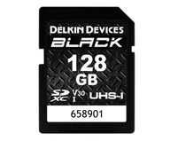 Karty pamięci - Delkin Devices 128GB SDXC BLACK Rugged UHS-I V30 - miniaturka - grafika 1
