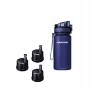 Shakery i bidony sportowe - Butelka Filtrująca Filtr Bidon AQUAPHOR CITY 350 ml Granatowa + 3 Wkłady - miniaturka - grafika 1