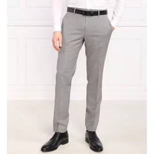 BOSS Wełniane spodnie H-Genius-MM-224 | Slim Fit - Spodnie męskie - miniaturka - grafika 1