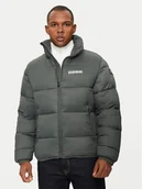 Kurtki męskie - Napapijri Kurtka zimowa A-Suomi NP0A4GJF Zielony Regular Fit - miniaturka - grafika 1