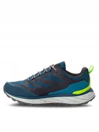 Buty trekkingowe męskie - Jack Wolfskin Trekkingi Terraventure Texapore Low M 4051621 Granatowy - miniaturka - grafika 1