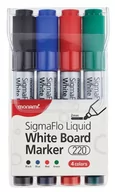 Markery do tablic - ASTRA papiernicze Marker suchościeralny mix kol. 4 szt MONAMI - ASTRA papiernicze - miniaturka - grafika 1
