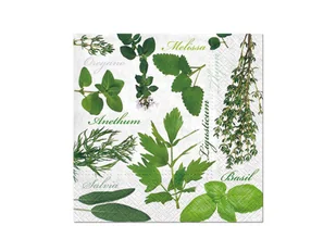 PAW DECOR COLLECTION Serwetki HERBAL TASTE PAW DECOR COLLECTION - Folia, papier śniadaniowy, serwetki - miniaturka - grafika 2